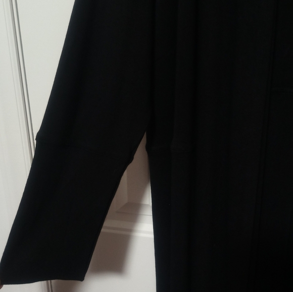 New Long Black Cardigan / Size 2X - Picture 4 of 10